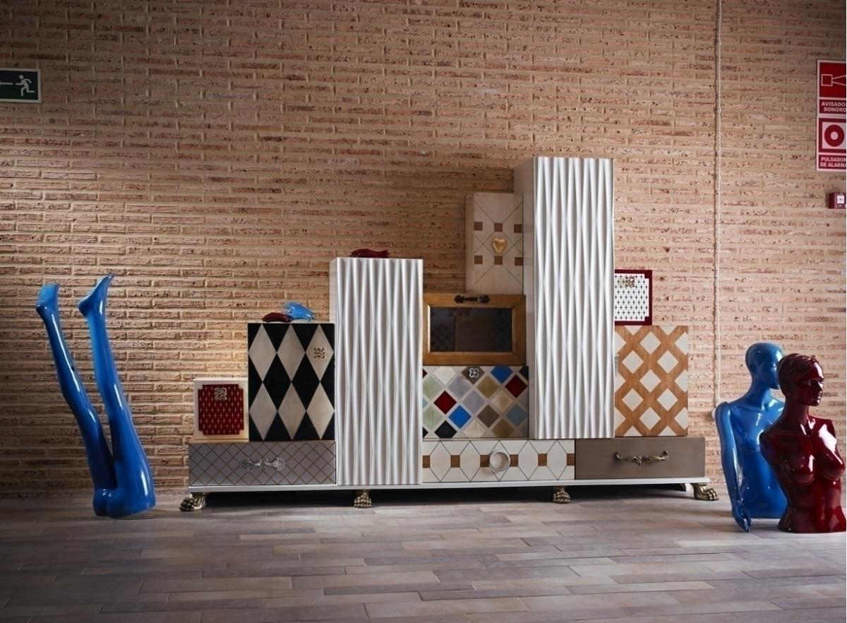 004644 Модульный комод Lola Glamour Tetris Santreyd - Вид №4