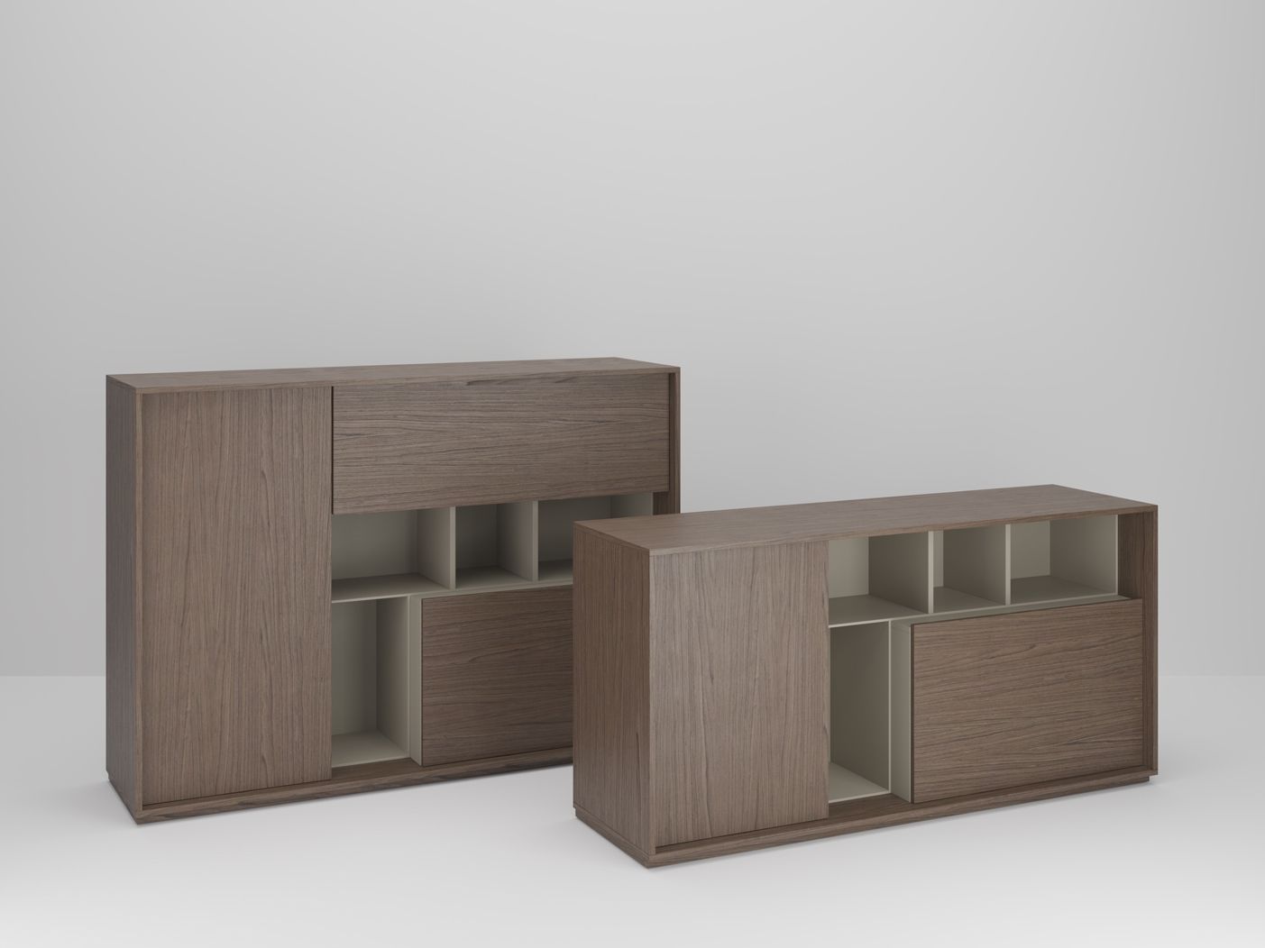 Деревянный офисный шкаф с распашными дверями PROF шестьдесят ARCH-00091244 - Вид №1