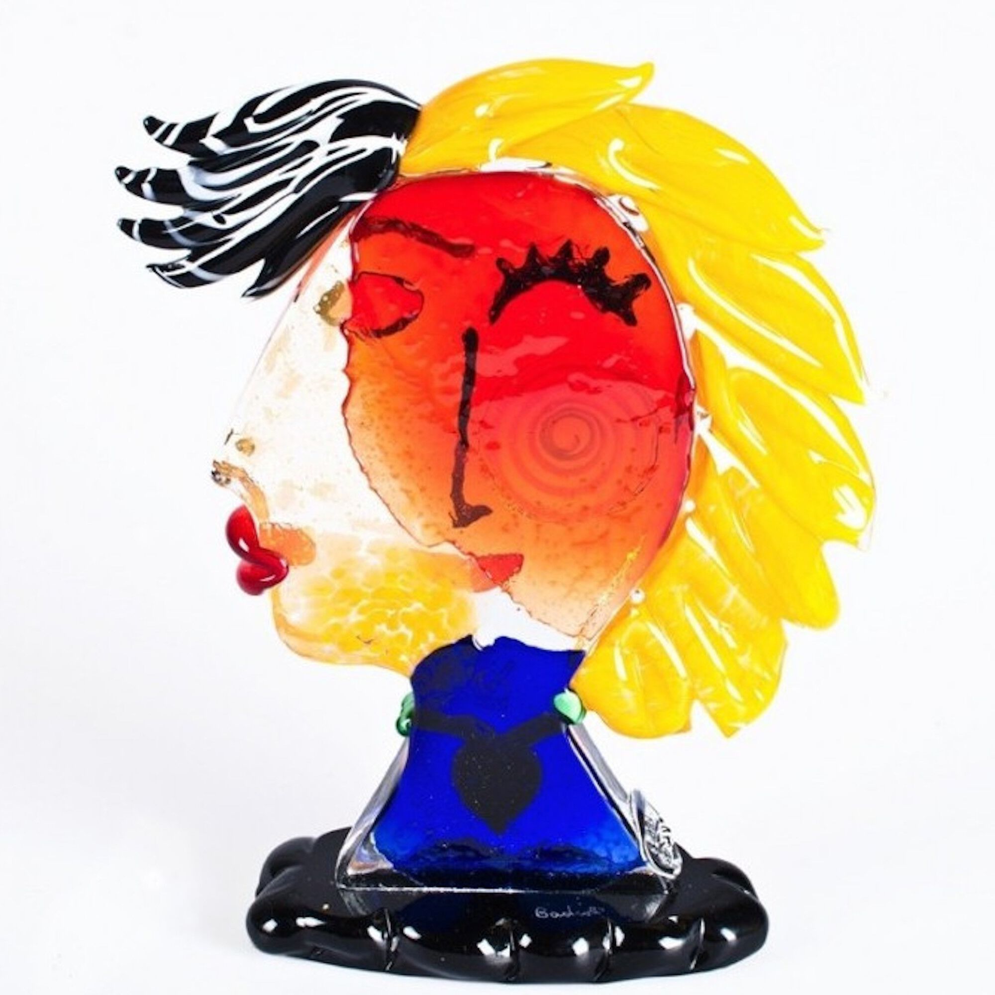 Абстрактная скульптура ручной работы из муранского стекла YourMurano Picasso'S Figures ARCH-00071083 - Вид №1