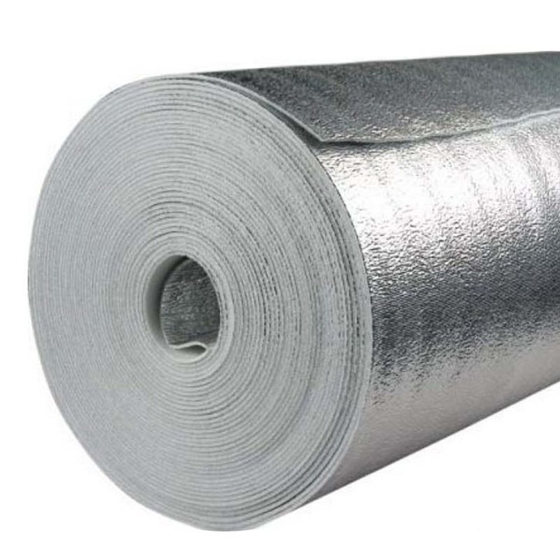 Рулон теплоизоляционный Energoflex Super AL с покрытием алюминиевой фольгой ROLS ISOMARKET 5мм х 1м х 20м EFXR05120SUAL - Вид №4