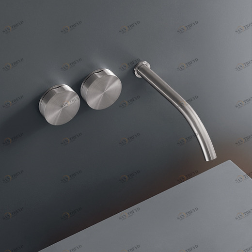 Настенный двойной ручки смеситель с носиком L. 220 мм  GIO42 CEADESIGN 