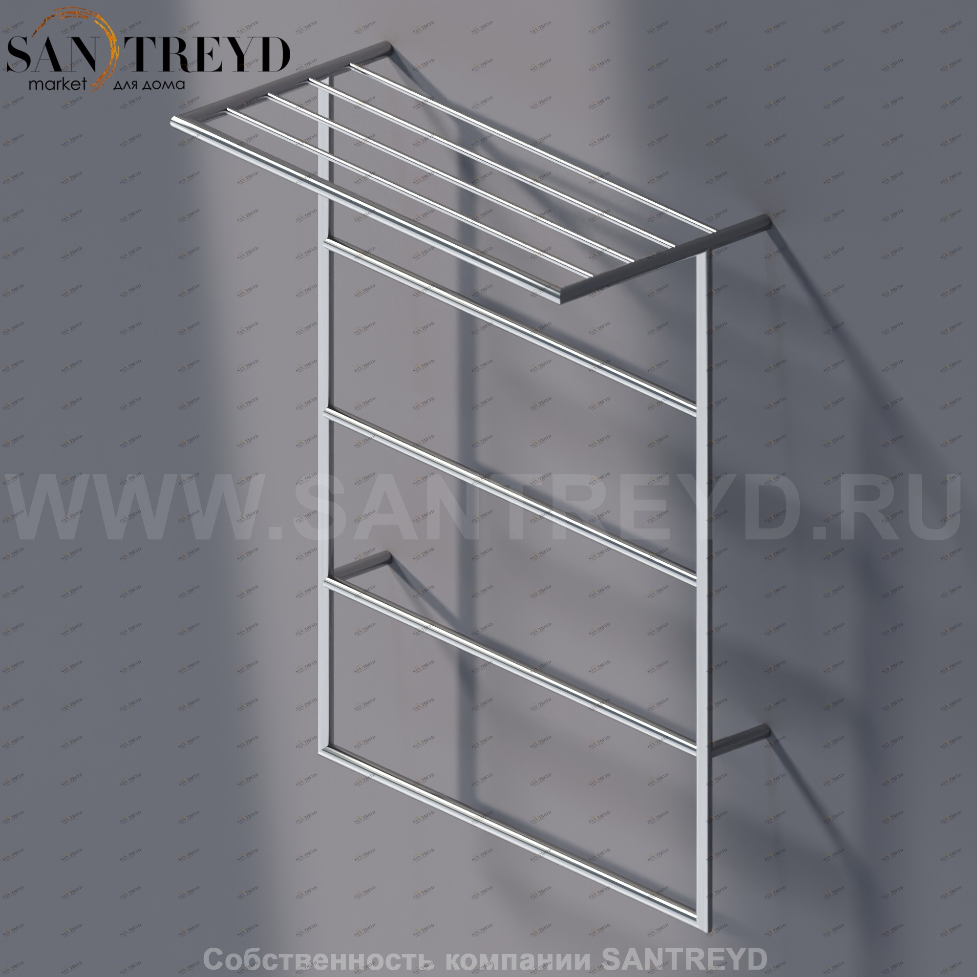 Agape O.L.C. Полотенцедержатель хромированный AOLC0839S Аксессуары OLC