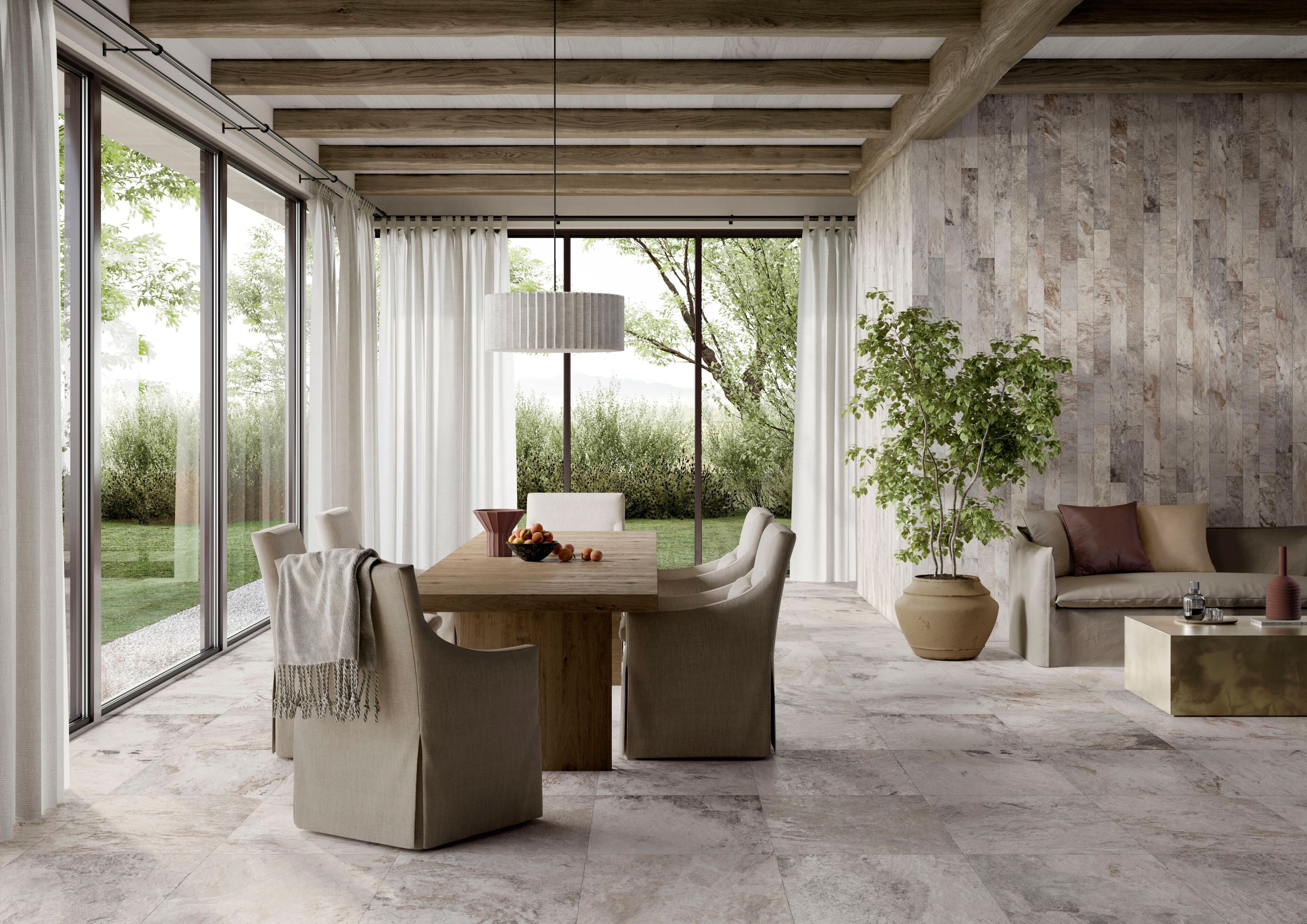 Пол / облицовка керамогранита с эффектом камня CERAMICA SANT'AGOSTINO Metastone ARCH-00030445 - Вид №4