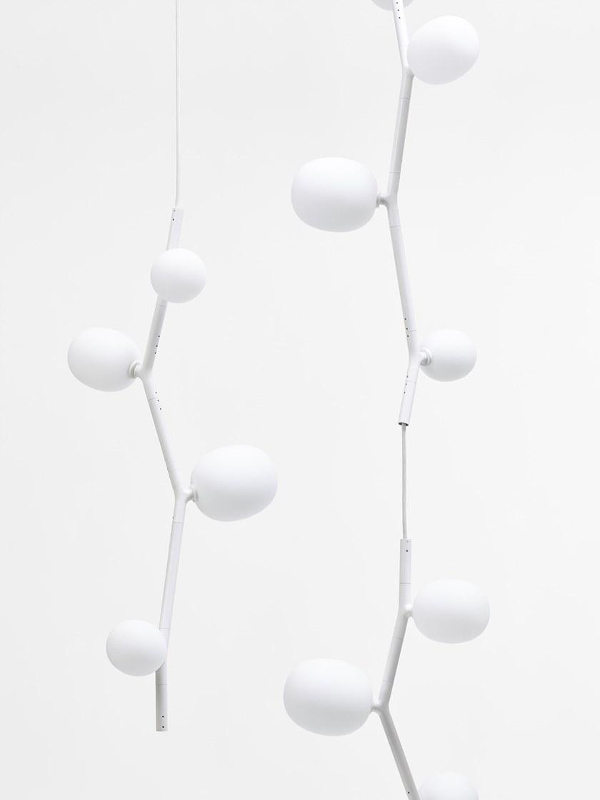 BROKIS Подвесной светильник из дутого стекла и металла Ivy sun-id-1379416 - Вид №5