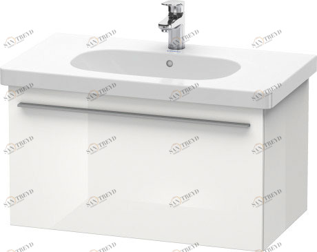 XL604802222 X-Large Тумбочка подвесная Белый глянцевый декор Duravit