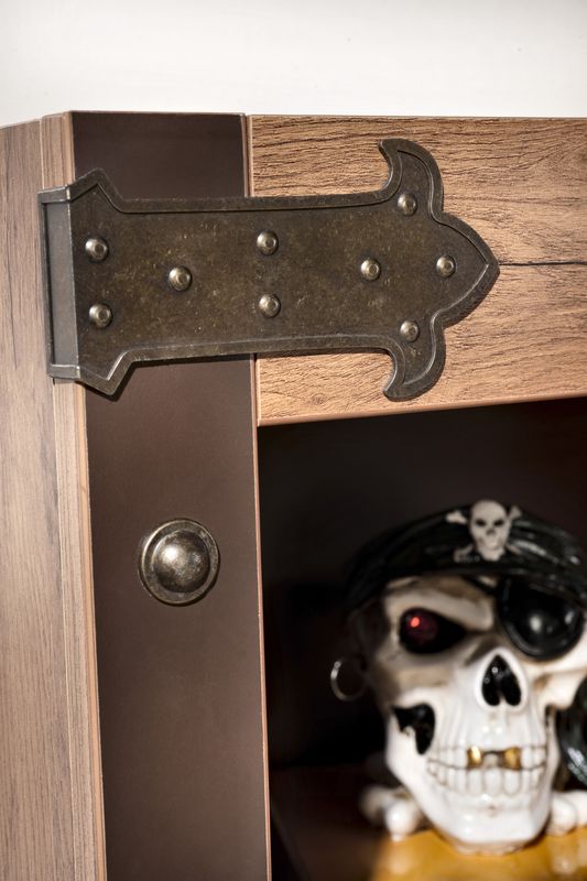 Стеллаж для книг коричневый Pirate CILEK PIRATE 00-3832194 Коричневый Santreyd  - Вид №4