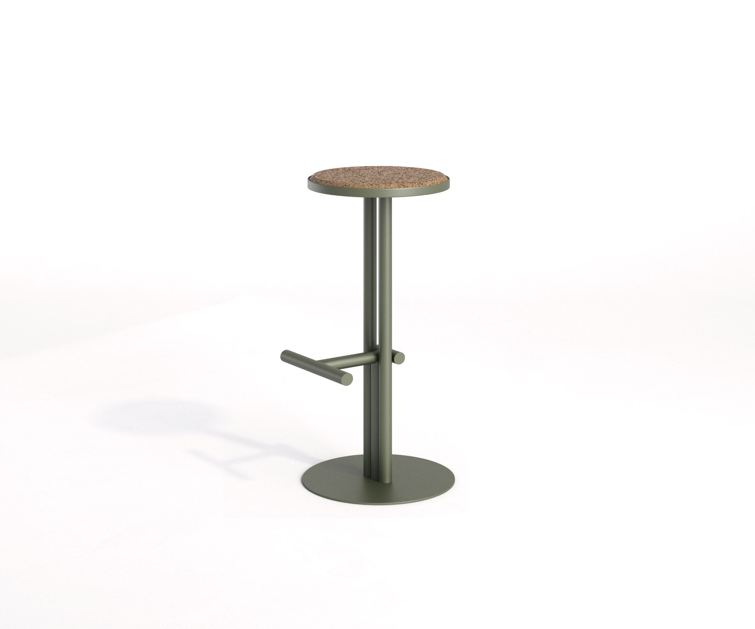 Высокий садовый стул из стали и пробки Joyf точка ARCH-00075648 - Вид №28