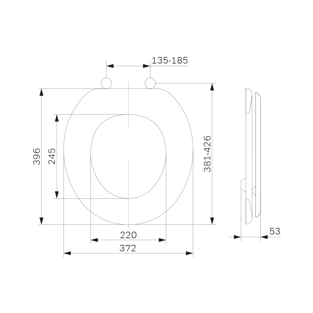 C677851WH сидение для унитаза AM.PM Bourgeois Deco  - Вид №3