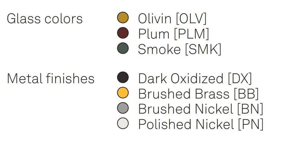 Круглый журнальный столик из дутого стекла SkLO JOIN ARCH-00023204 - Вид №12