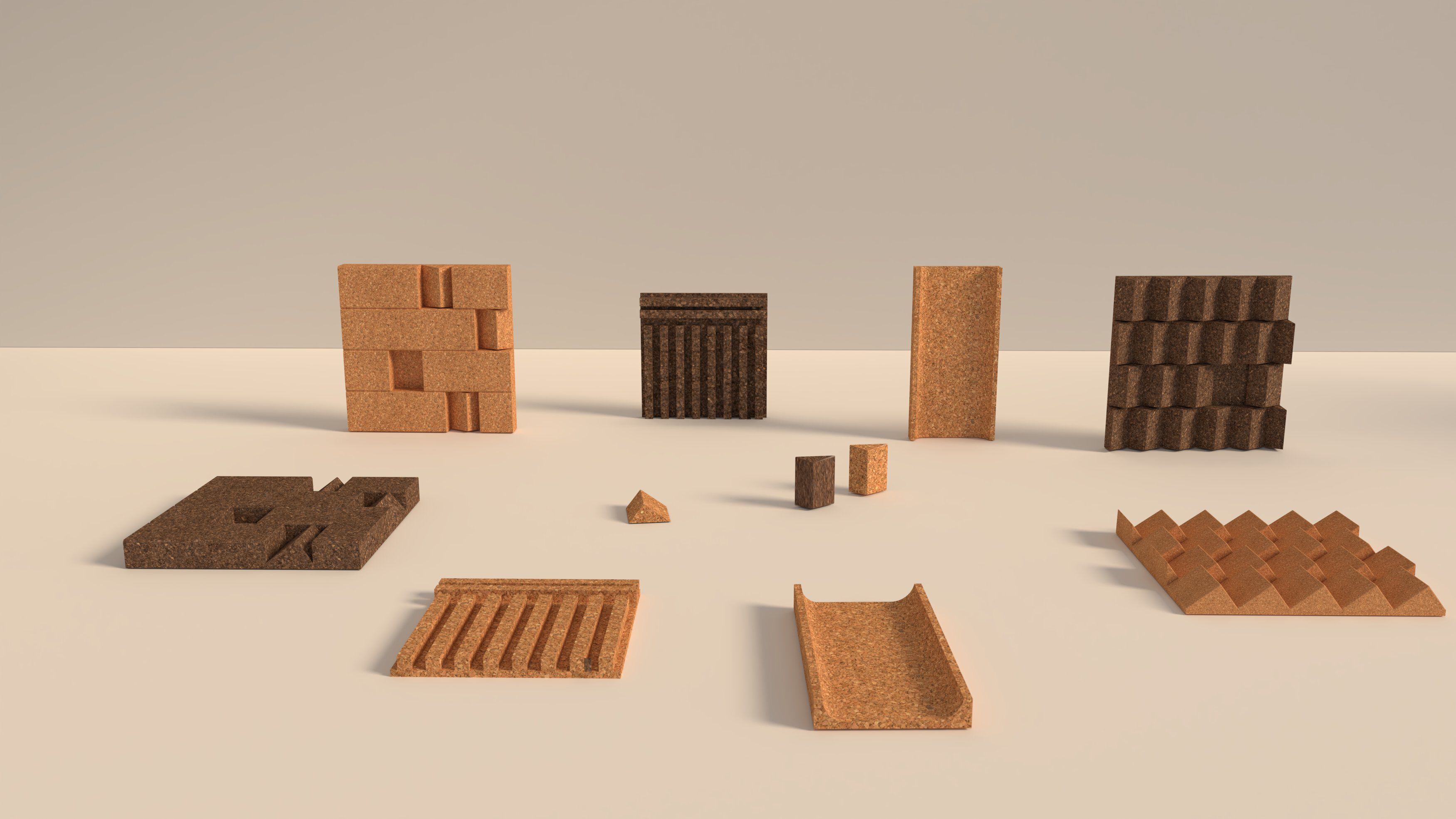 Акустическая панель из пробки GREENMOOD SILLON ARCH-00092945 - Вид №5