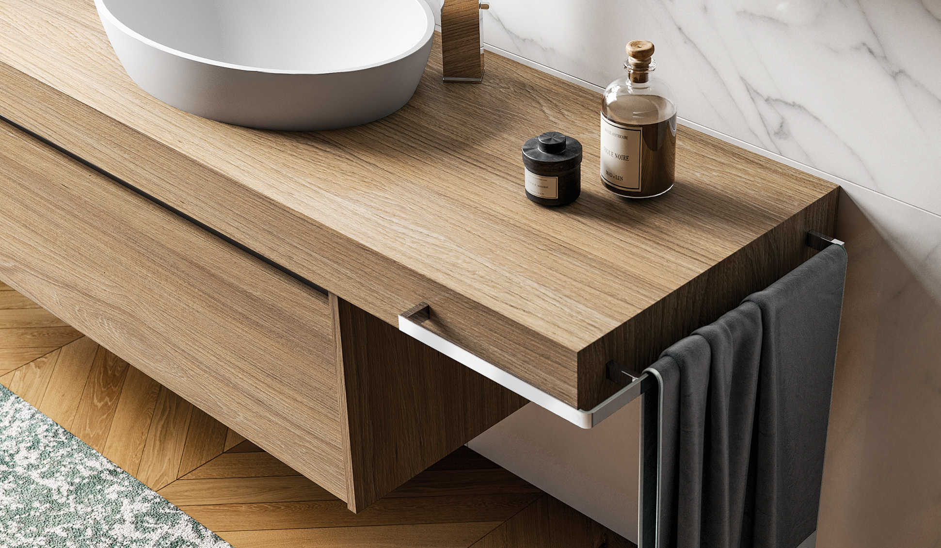 Kami 18 – 13 Mastella  Kami  Комплект мебели для ванной - Вид №3