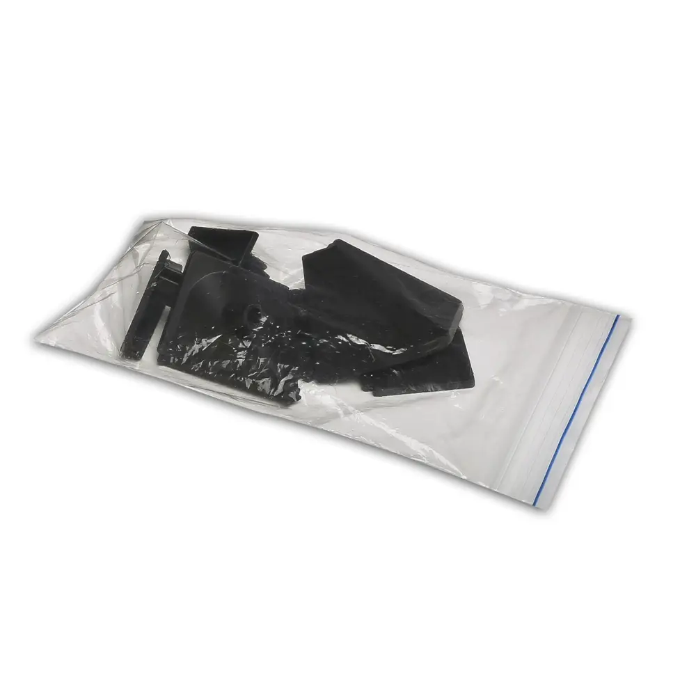 Santreyd - Декоративные заглушки для плинтуса черные 6 шт 89077972 STLM-0078083 - Вид №1