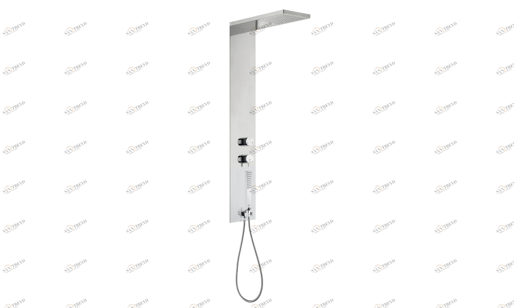 L00926 Душевая колонна MANHATTAN PANEL FLAT 2 - Monocomando BOSSINI 