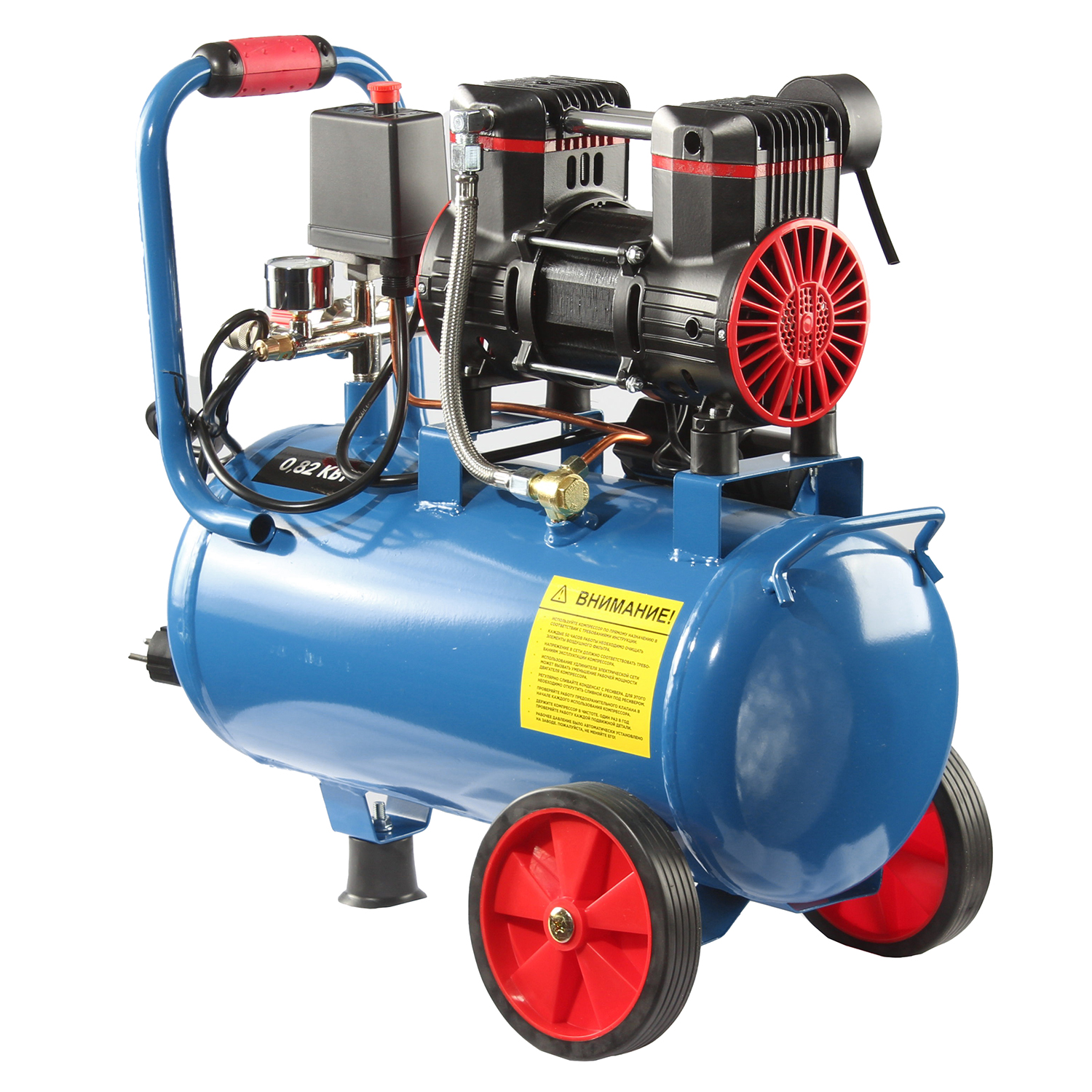 Компрессор поршневой безмасляный Concorde CD-OC130/24 9175538 STDN-0032842 - Вид №2