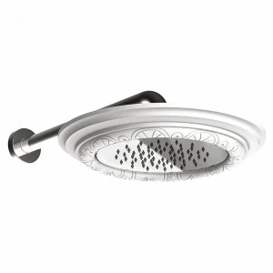 Graffio Круглый верхний душ ∅ 320 мм с круглым держателем 350 мм. FR801