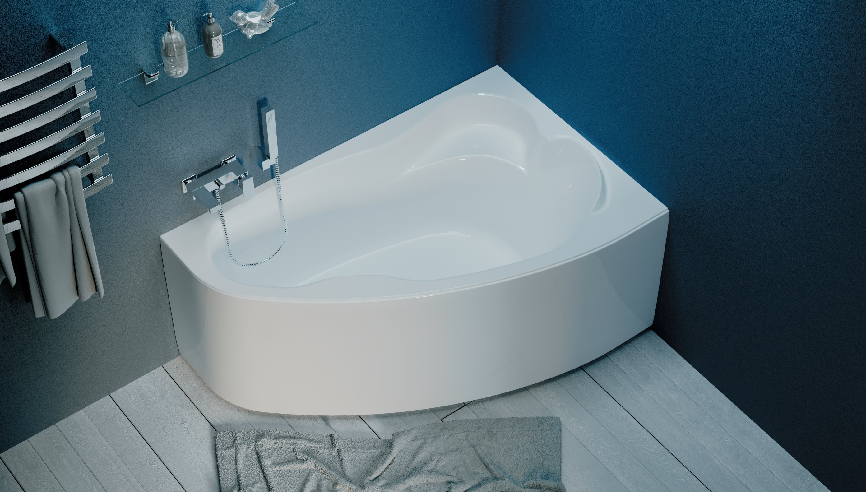 У87341 Ванна Marka One LIL 140x90 1 Marka LIL  - Вид №4