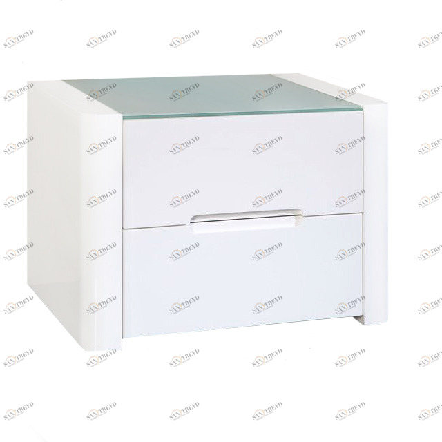 Тумбочка прикроватная белая Fiume 2 ESF FIUME 043974 Белый 