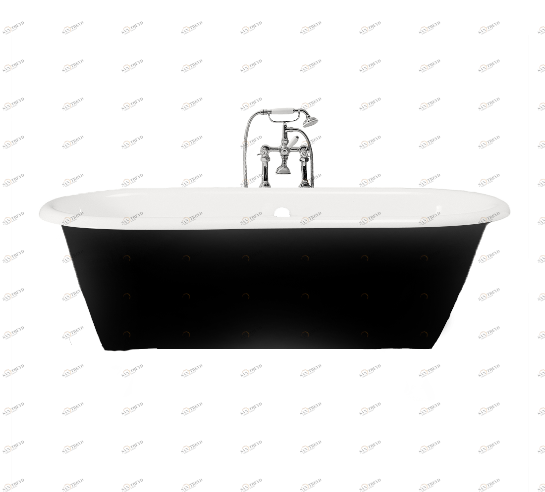 Gentry Home Bexley Cast iron bathtubs with feet Ral 9005 GH100821 