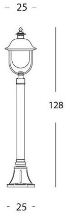 SOVIL Садовый светильник из алюминия и меди Rustica sun-id-1432723 - Вид №8