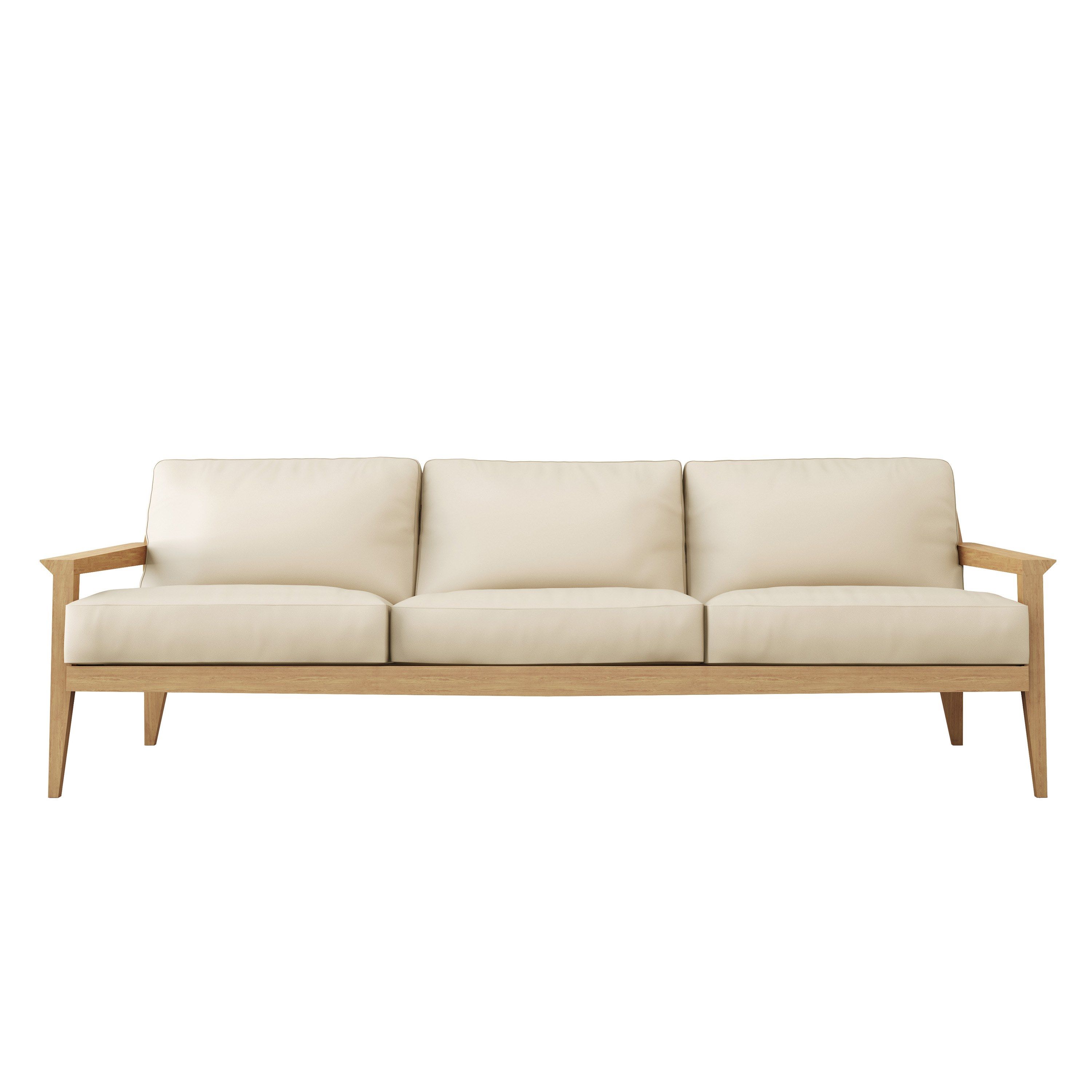 3-местный кожаный диван Case Stanley ARCH-00103406 - Вид №16