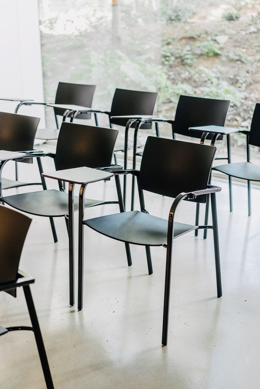 ENEA Стул из полипропилена штабелируемый с подлокотниками Bio sun-id-1513717 - Вид №4