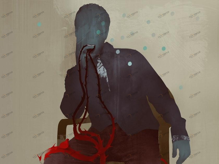 MOMENTI Авторский художественный принт Crazy home paintings Dh-008