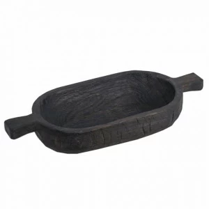 Плошка черная мореный дуб FUGA ECO WOOD 123648 Чёрный