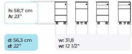 Bralco Офисный ящик с колесиками и замком Operative sun-id-1380310 - Вид №2