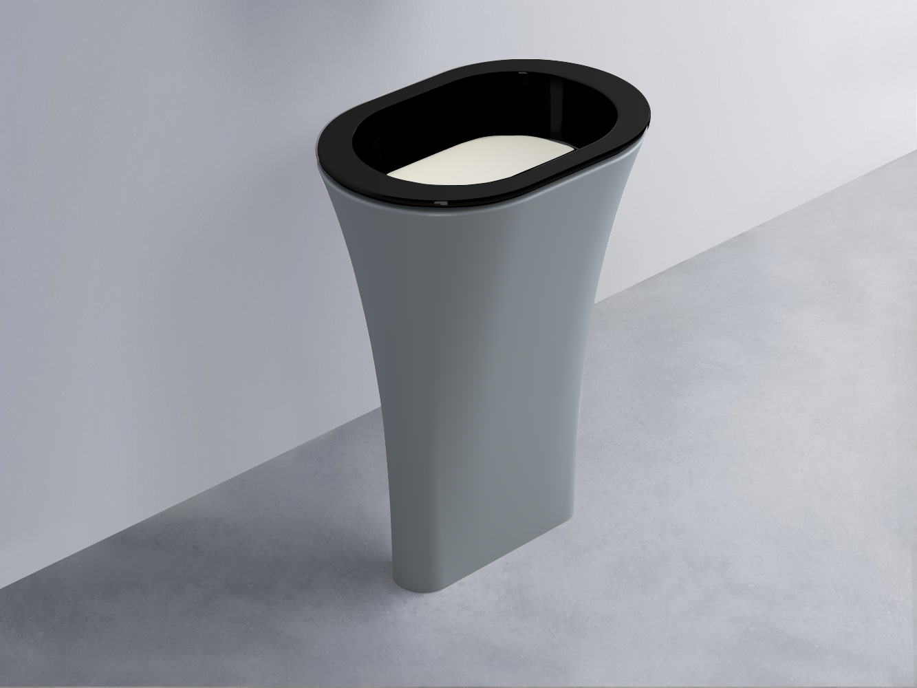 AMLA65-N+AMPILO-TL+AMCOLO-BR Раковина Amedeo Ovale отдельностоящая cielo Enjoy + Amedeo Ceramica Cielo