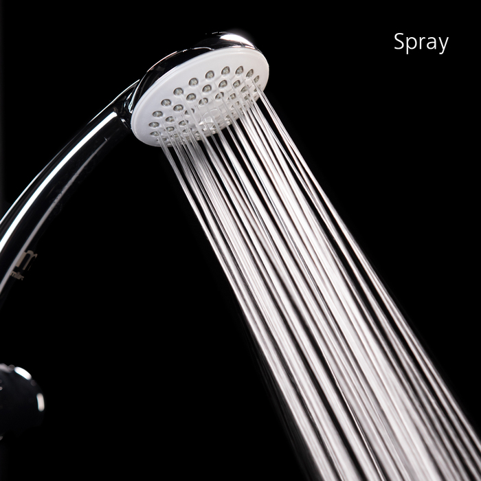 3301F68M16 Душевой гарнитур с держателем эконом 330 Milardo Shower Set  - Вид №1