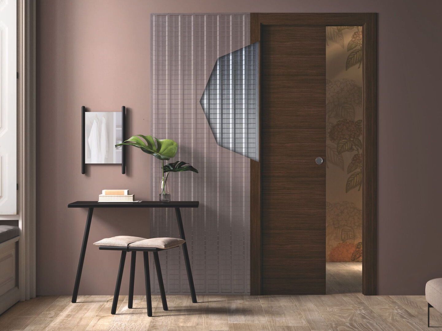 Подрамник для одностворчатой раздвижной двери Scrigno SCRIGNOTECH ARCH-00092971