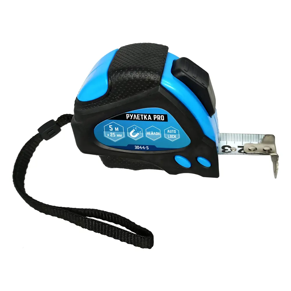 Рулетка Vertextools с автоблокировкой 5 м x 25 мм 84651026 STLM-2128420 