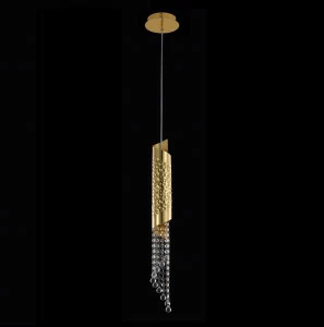 Подвесной светильник Crystal Lux Credo SP1 Gold CRYSTAL LUX CREDO GOLD 072468 Золотой