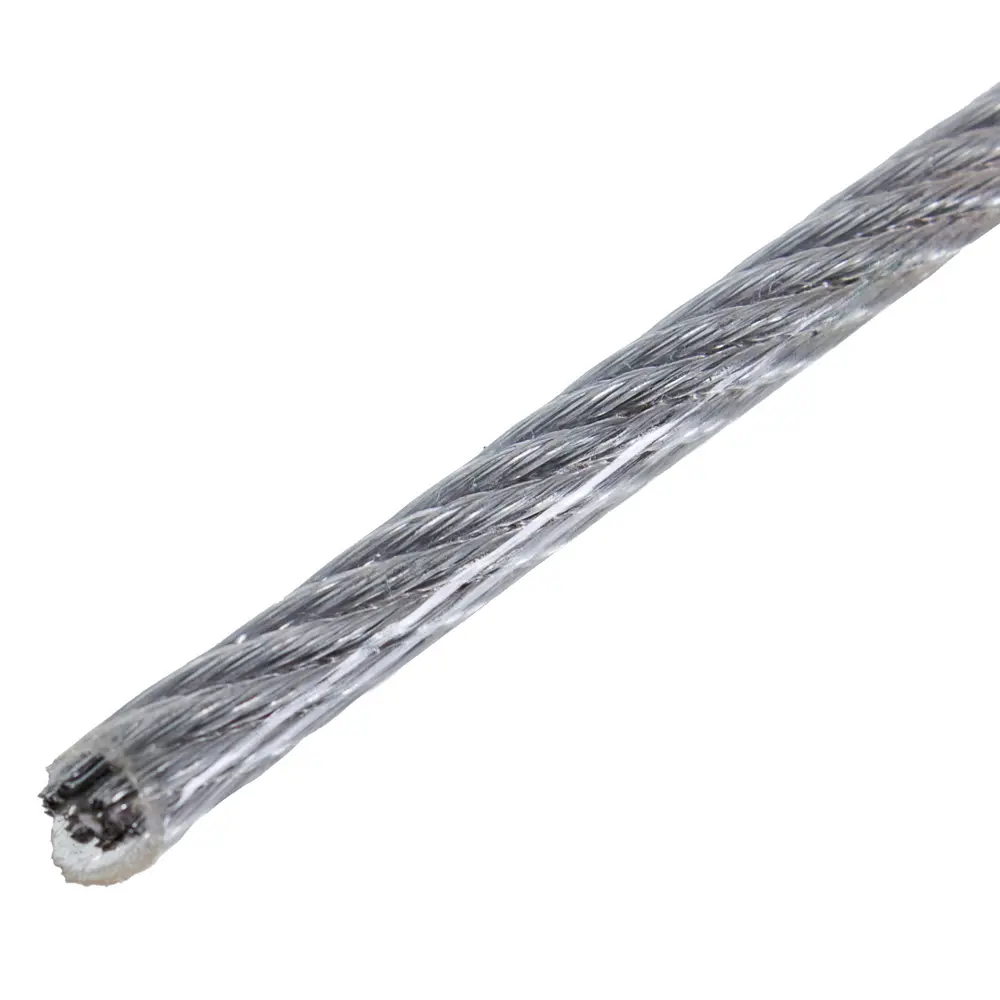 Трос стальной в оболочке PVC 3/4 мм 50 м цвет цинк 15956241 STLM-2016757 Santreyd 