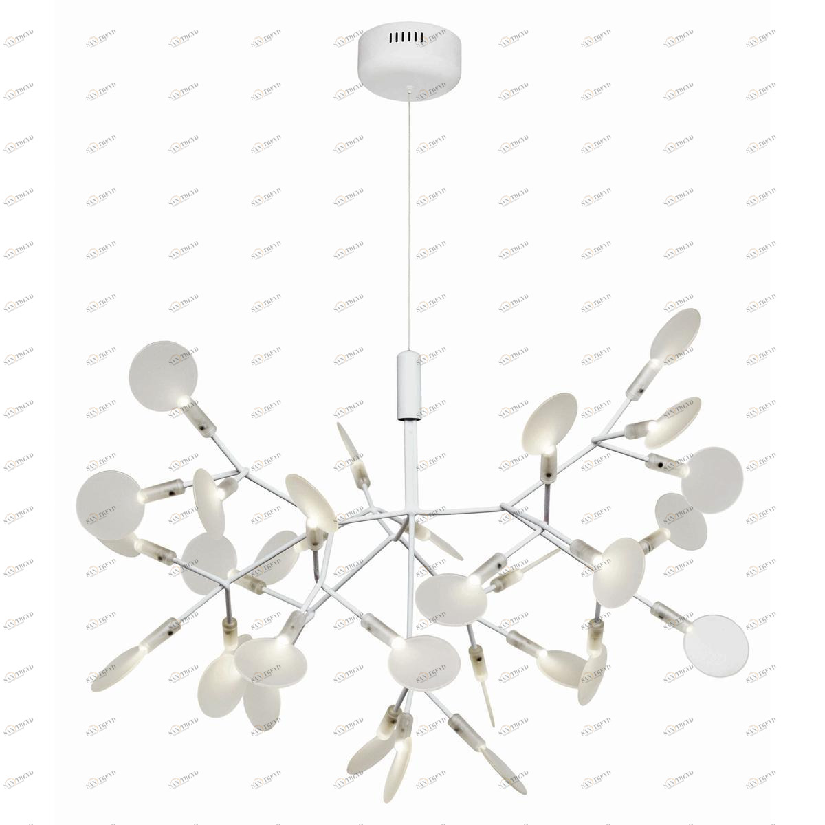 Подвесная светодиодная люстра Loft IT Sakura 9022-30W LOFT IT ДИЗАЙНЕРСКИЕ, SAKURA 222795 Белый 