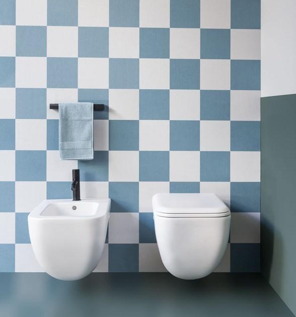 Подвесной унитаз настенный Белый Ceramica Cielo SHUI Comfort Италия sun-id-1349649 - Вид №2