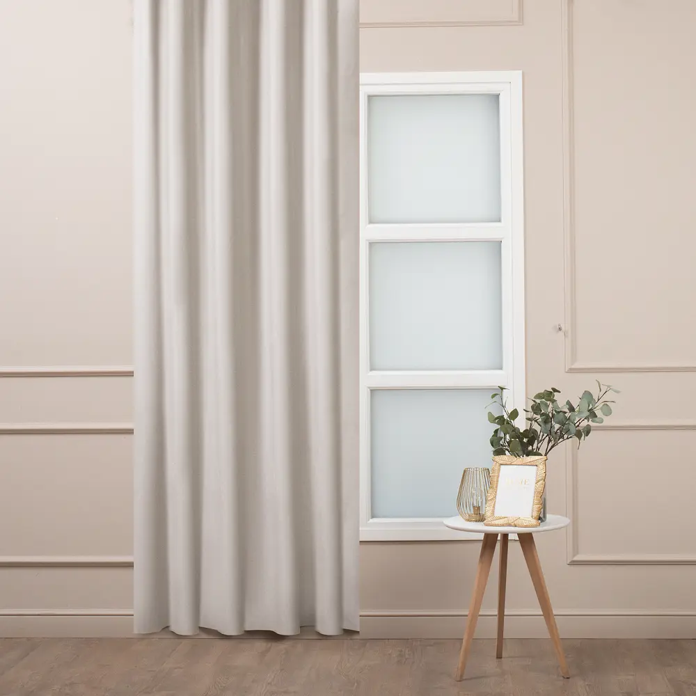 TEX REPUBLIC Ткань Blackout бежевая для штор 280 см 89380105 STLM-1570630 - Вид №2