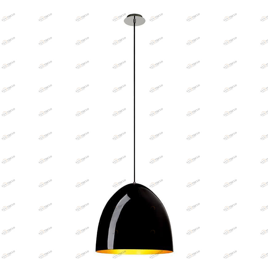 Подвесной светильник черно-серебряный Para Cone 133070 SLV ДИЗАЙНЕРСКИЕ, PARA CONE 00-3889726 Никель;черный 