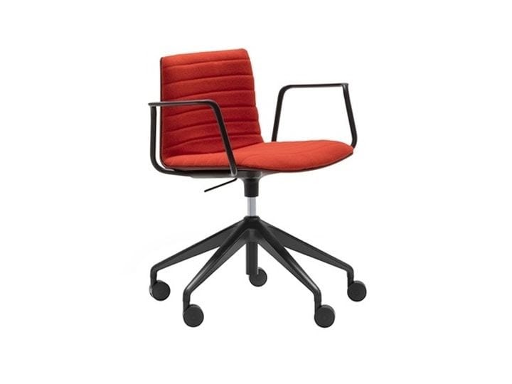 Офисное кресло с регулируемой высотой и колесами с 5 спицами Andreu World Flex Chair ARCH-00055757 - Вид №1