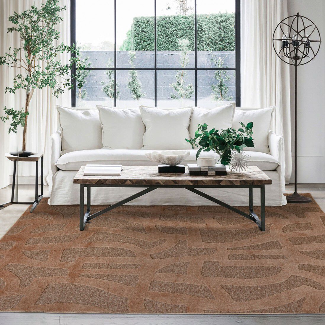 Ковер с прямоугольным рисунком Ademi Essential ARCH-00112590 - Вид №3