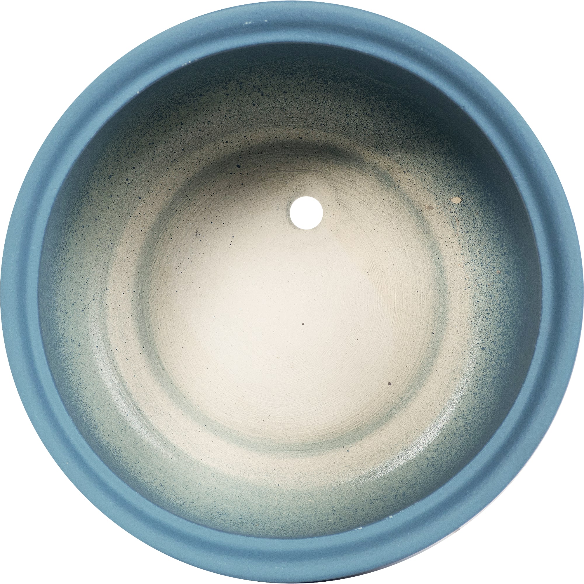 81932580 Горшок цветочный ø24 h24 см v6 л керамика бирюзовый Орфей Santreyd - Вид №1