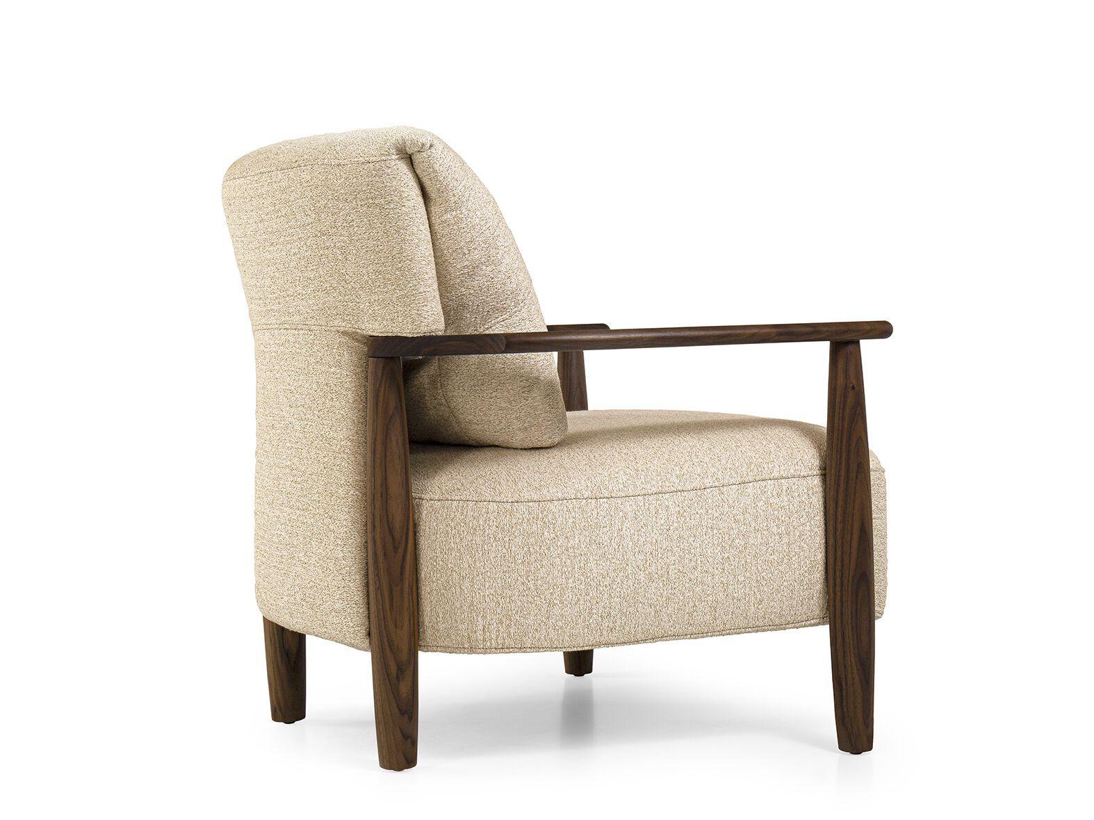 Тканевое кресло с подлокотниками Borzalino LISA ARCH-00046252