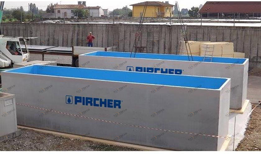 Pircher Прямоугольный моноблочный бак sun-id-1504626