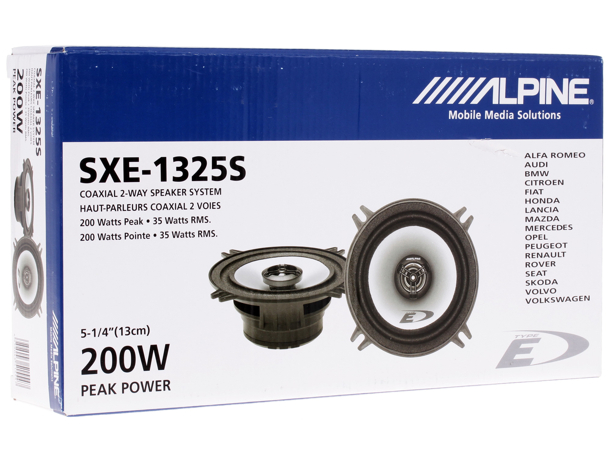 6602504 Коаксиальная акустическая система Alpine SXE-1325S STDN-0146004 - Вид №5