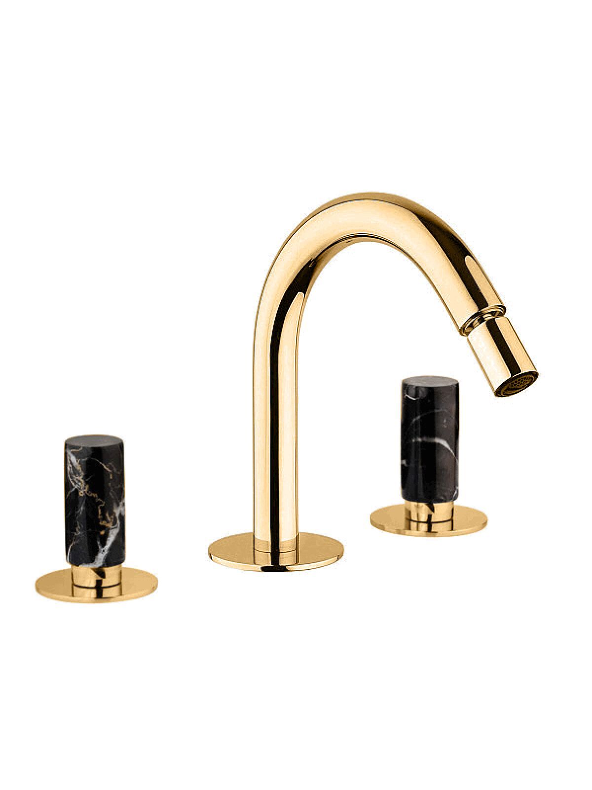 Смеситель для биде с 3 отверстиями и отдельными розетками Rubinetterie Frattini Pepe XL ARCH-00032699 - Вид №5