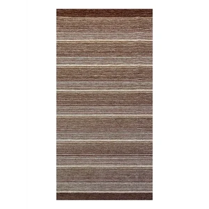 Коврик декоративный Ctim Лаос 75x160 см акрил цвет коричневый