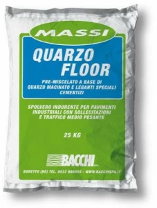 Bacchi Кварцевое напыление для полов Malte, massetti e betoncini