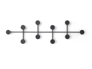 Цинковая настенная вешалка