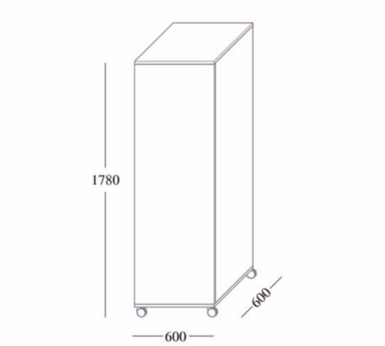EmmeBi Офисный шкаф на колесиках sun-id-1378764 - Вид №5