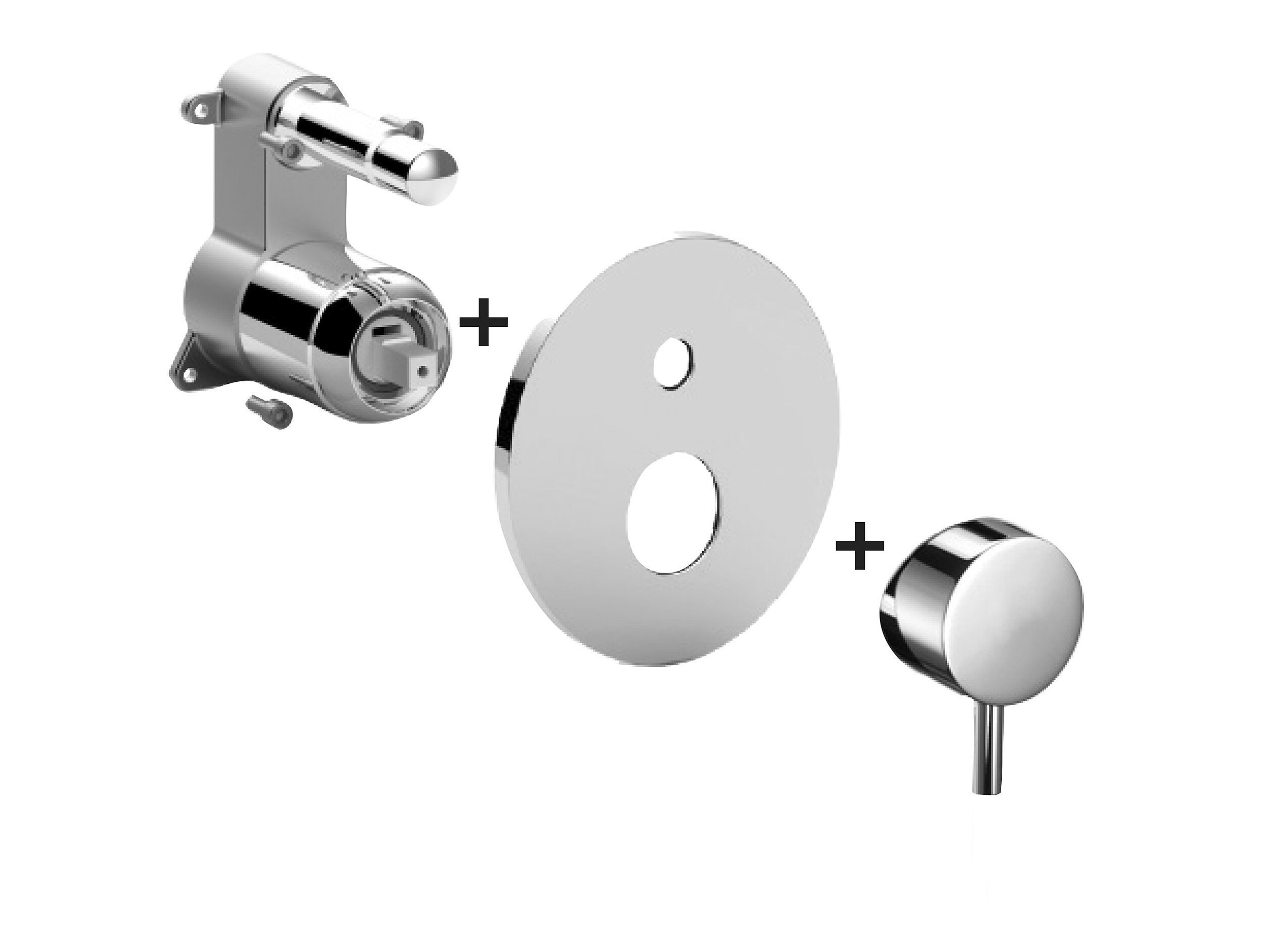 Встраиваемый смеситель для душа с переключателем RUBINETTERIA PAFFONI Light ARCH-00011126 - Вид №1